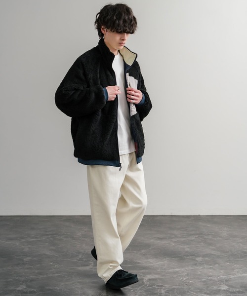 KRIFF MAYER クリフメイヤー 2WAY リバーシブルひっくりスタンドネック