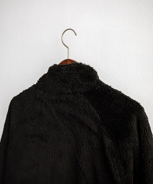 KRIFF MAYER(クリフメイヤー)の「KRIFF MAYER クリフメイヤー 2WAY リバーシブルひっくりスタンドネックボアジャケット/ロゴ刺繍入りボアブルゾン 2514404(ブルゾン・メンズ・ブラック/その他/マルチ/オリーブ/ベージュ/その他1・M/L/XL)」の16枚目の写真