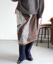 cepo（セポ）の「幾何学模様ビッグスカーフ（バンダナ/スカーフ）」