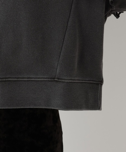 RAGEBLUE（レイジブルー）の「ヴィンテージライク/レースデザインスウェット（スウェット・レディース・ブラック/ライトグレー・FREE）」の15枚目の写真