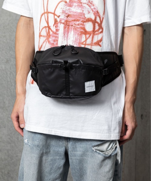 MAKAVELIC（マキャベリック）の「【RES】【MAKAVELIC】Forest Waist Bag（ボディバッグ/ウエストポーチ・メンズ・ブラック・FREE）」の12枚目の写真