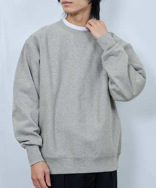 NAVY(ネイビー)の「NAVY ヘビーウェイト ガゼットスウェットプルオーバー(スウェット・メンズ・ベージュ/チャコールグレー/杢グレー/ライトブルー・M/XL/L)」の10枚目の写真