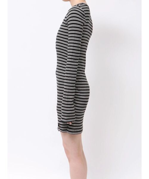 EVRIS（エヴリス）の「ヘンリーネックカットミニワンピース（ワンピース・レディース・グレー/ブラック/その他1・FREE）」の17枚目の写真