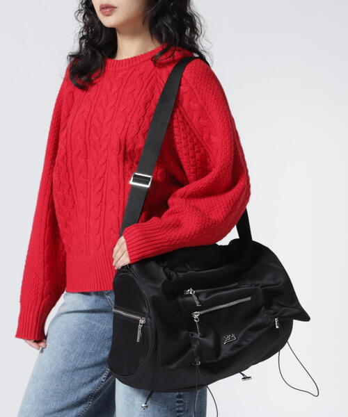 YIE YIE(イエイエ)の「YIE YIE/イエイエ/Y.18 Pattrick Bag / BB12(ショルダーバッグ・レディース・ブラック・F)」の17枚目の写真