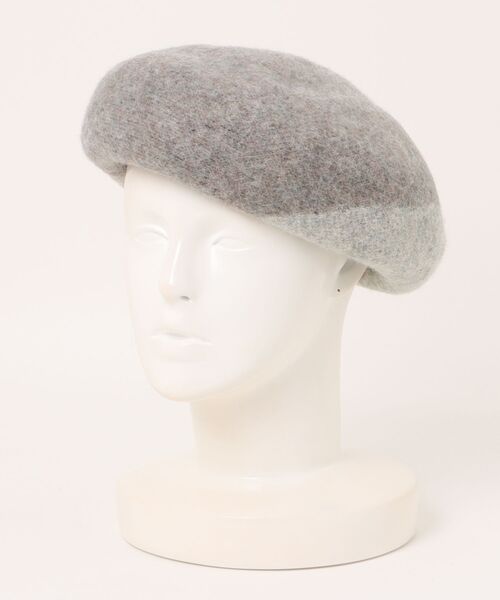 go slow caravan（ゴースローキャラバン）の「tuduri/ツヅリ　ずんぐりねこベレー（ハンチング/ベレー帽・レディース・アイボリー・FREE）」の9枚目の写真