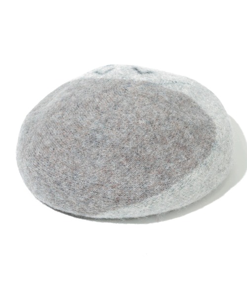 go slow caravan（ゴースローキャラバン）の「tuduri/ツヅリ　ずんぐりねこベレー（ハンチング/ベレー帽・レディース・アイボリー・FREE）」の3枚目の写真