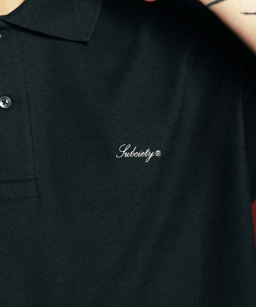 SBCY Sport(エスビーシーワイスポーツ)の「Dry polo shirt-Script-(ポロシャツ・メンズ・ホワイト/ブラック・XX-LARGE/X-LARGE/LARGE/MEDIUM/SMALL)」の7枚目の写真