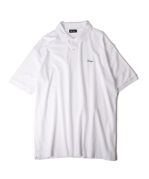 SBCY Sport(エスビーシーワイスポーツ)の「Dry polo shirt-Script-(ポロシャツ・メンズ・ホワイト/ブラック・XX-LARGE/X-LARGE/LARGE/MEDIUM/SMALL)」の3枚目の写真