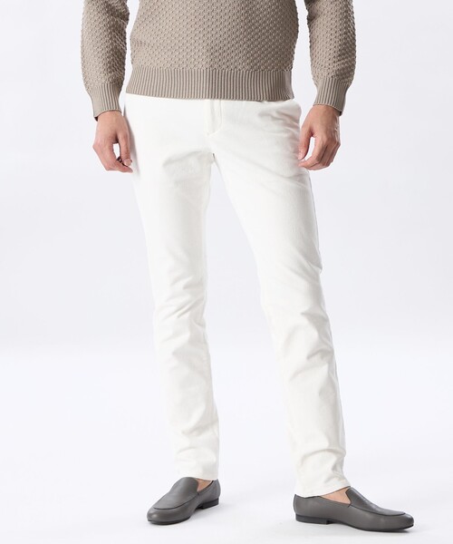 EPOCA UOMO(エポカウォモ)の「2WAYコーデュロイパンツ(その他パンツ・メンズ・ライトグレー/ホワイト/ブラック・46/48)」の1枚目の写真