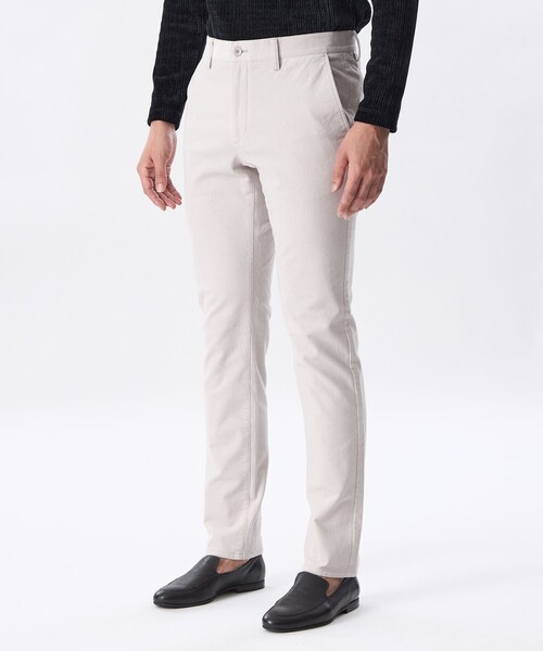 EPOCA UOMO(エポカウォモ)の「2WAYコーデュロイパンツ(その他パンツ・メンズ・ライトグレー/ホワイト/ブラック・46/48)」の9枚目の写真