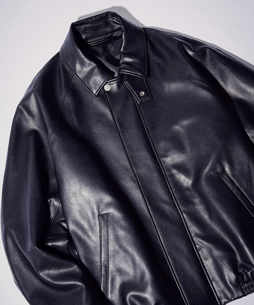 STUDIOUS（ステュディオス）の「【STUDIOUS】MODERN LEATHER BLOUSON（ブルゾン・メンズ・ブラック・1/2/3）」の17枚目の写真