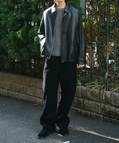 MODERN LEATHER BLOUSON（ブルゾン）｜STUDIOUS（ステュディオス）の
