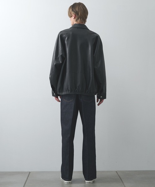 STUDIOUS（ステュディオス）の「【STUDIOUS】MODERN LEATHER BLOUSON（ブルゾン・メンズ・ブラック・1/2/3）」の16枚目の写真