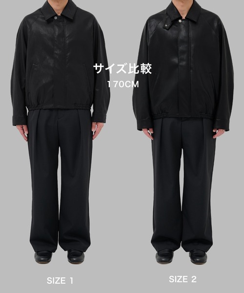 STUDIOUS】MODERN LEATHER BLOUSON（ブルゾン）｜STUDIOUS