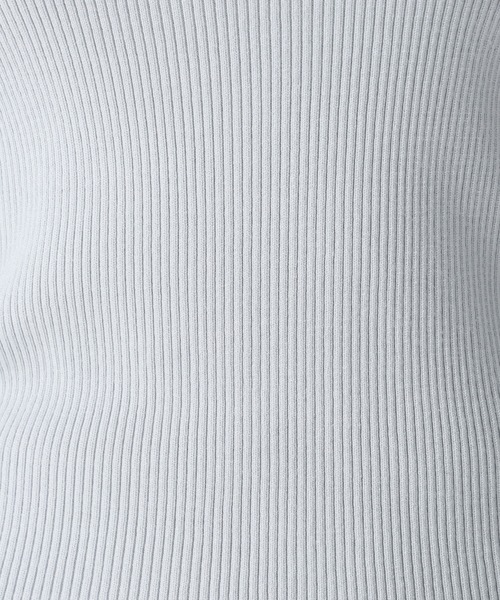 31 Sons de mode（トランテアン　ソン　ドゥ　モード）の「2025秋冬新作 袖スリットボタンリブニット（ニット/セーター・レディース・イエロー/オフホワイト/ライトブルー/チャコールグレー・ﾌﾘ-）」の21枚目の写真