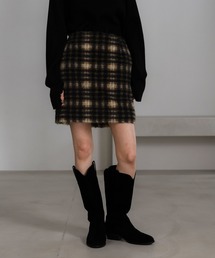 LOWRYS FARM | フェザーミニスカート　589591(スカート)