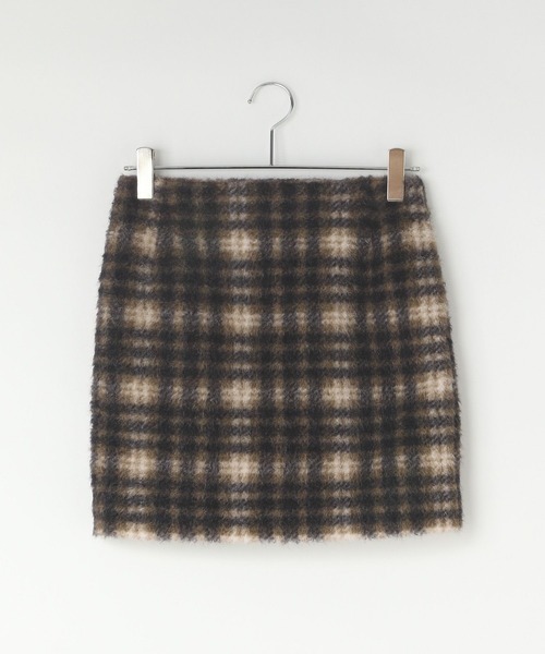 LOWRYS FARM（ローリーズファーム）の「フェザーミニスカート　589591（スカート・レディース・ブラウン/グレー・MEDIUM/LARGE）」の13枚目の写真