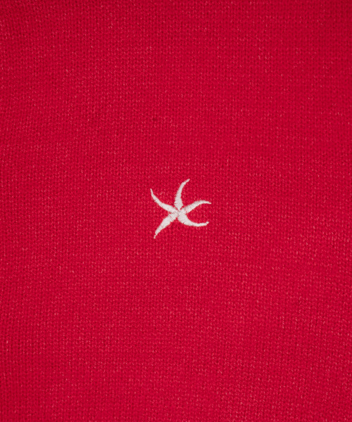 THECOLDESTMOMENT(ザコールデストモーメント)の「TCM mini logo knit cardigan (red)(カーディガン/ボレロ・レディース・その他・SMALL/MEDIUM)」の4枚目の写真
