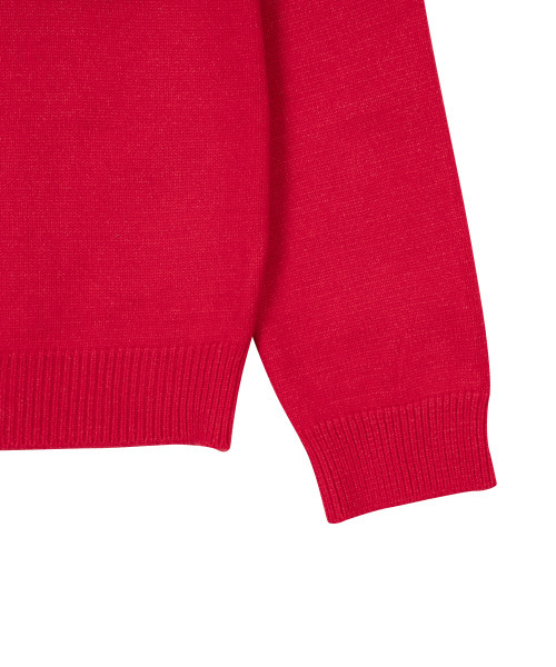 THECOLDESTMOMENT(ザコールデストモーメント)の「TCM mini logo knit cardigan (red)(カーディガン/ボレロ・レディース・その他・SMALL/MEDIUM)」の5枚目の写真