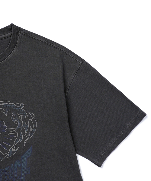 GAKKAI UNIONS(ガッカイユニオンズ)の「ピースピグメント 半袖Tシャツ チャコール(Tシャツ/カットソー・メンズ・その他・MEDIUM/LARGE)」の4枚目の写真