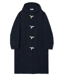 PARTIMENTO（パルティメント）の「Oversized Melton Duffel Long Coat Navy（ダッフルコート）」