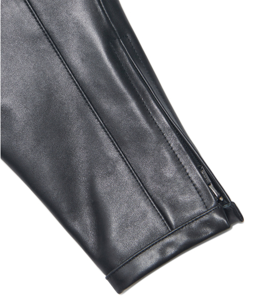 NOMANUAL(NOMANUAL)の「MOTO LEATHER JACKET - BLACK(ライダースジャケット・レディース・その他・MEDIUM/LARGE)」の8枚目の写真