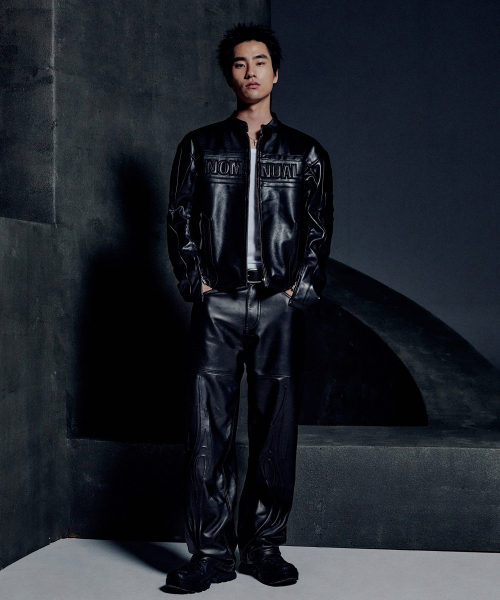 NOMANUAL(NOMANUAL)の「MOTO LEATHER JACKET - BLACK(ライダースジャケット・レディース・その他・MEDIUM/LARGE)」の9枚目の写真