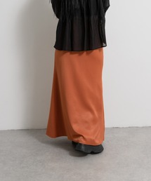 『別注』MIDIUMISOLID×THE GOODLAND MARKET satin mermaid skirt