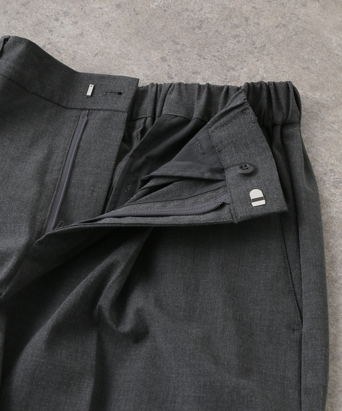 U by SPICK&SPAN(ユーバイスピックアンドスパン)の「《追加4》2WAYトロタックイージーワイド(スラックス・レディース・ネイビー/チャコールグレー・38/36)」の8枚目の写真