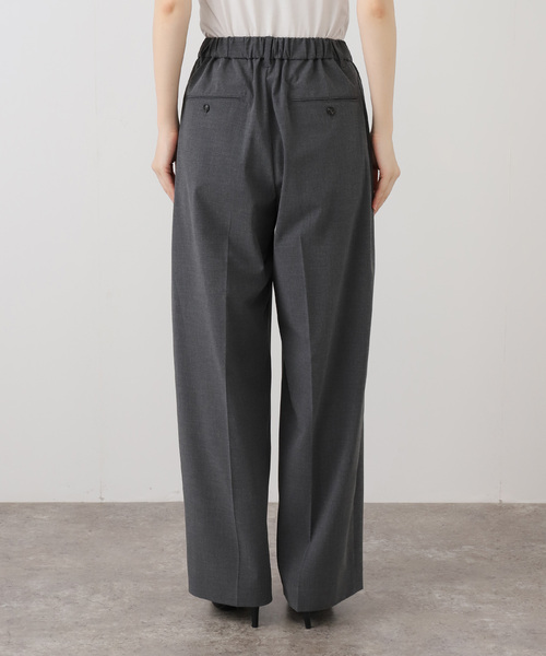 U by SPICK&SPAN(ユーバイスピックアンドスパン)の「《追加4》2WAYトロタックイージーワイド(スラックス・レディース・ネイビー/チャコールグレー・38/36)」の15枚目の写真