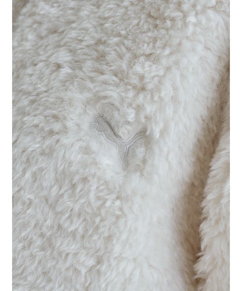 SNIDEL(スナイデル)の「【SNIDEL×PUMA】エコファーブルゾン(ブルゾン・レディース・ホワイト・S)」の7枚目の写真