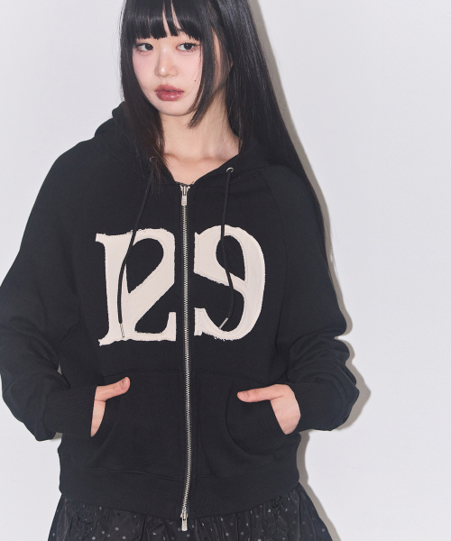 ILLIGO 129 LOGO イリゴ トップス パーカー 新品未開封 129 Logo Patch Hooded Zip-Up（パーカー）｜ILLIGO（イリゴ）の