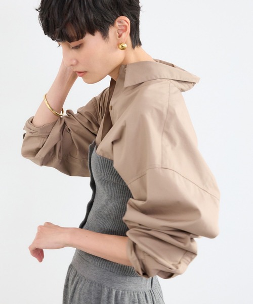 BARNYARDSTORM(バンヤードストーム)の「BARNYARDSTORM / サロペライクニットパンツ / ハンドウォッシャブル(その他パンツ・レディース・グレー/ブラック・FREE)」の12枚目の写真