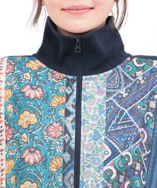 チチカカ（チチカカ）の「ファブリックプリント＆ブラックジャケット（ブルゾン・レディース・ブルー/ブラック/ベージュ・FREE）」の22枚目の写真