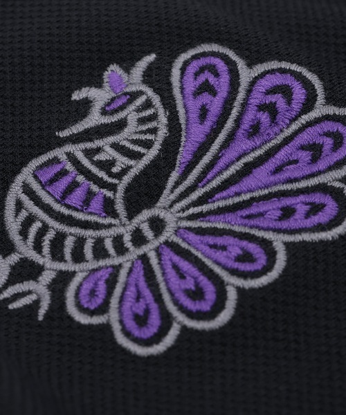 チチカカ（チチカカ）の「ファブリックプリント＆ブラックジャケット（ブルゾン・レディース・ブルー/ブラック/ベージュ・FREE）」の16枚目の写真