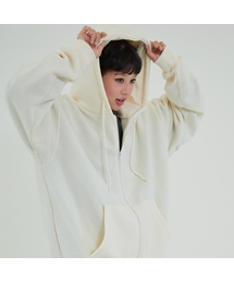 ACOVER（オコボ）の「オーバーサイズフードジップアップ 4カラー（パーカー）」