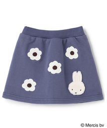 petit main | 【miffy】お花刺しゅうスカパン(スカート)