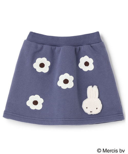 petit main（プティマイン）の「【miffy】お花刺しゅうスカパン（その他パンツ・キッズ・ライトピンク/ブラック/ブルー・90cm/80ｃｍ/110cm/120cm/130cm/100cm）」の3枚目の写真