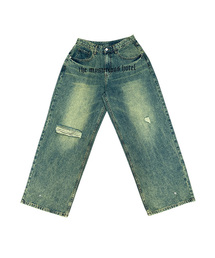 YELLOW WASHING JEANS [3 Size]
