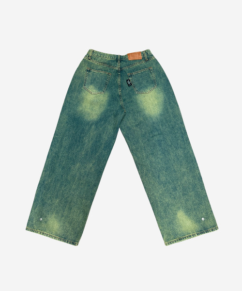 THE MYSTERIOUS HOTEL（ザミステリアスホテル）の「YELLOW WASHING JEANS [3 Size]（デニムパンツ・レディース・その他・SMALL/MEDIUM/LARGE）」の2枚目の写真