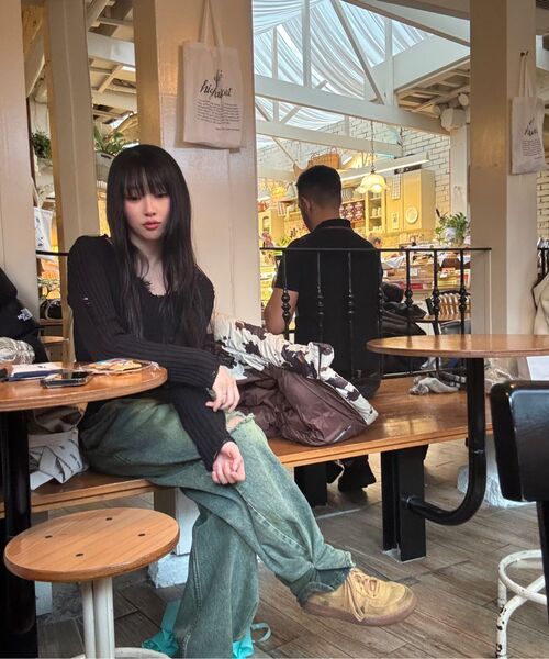 THE MYSTERIOUS HOTEL（ザミステリアスホテル）の「YELLOW WASHING JEANS [3 Size]（デニムパンツ・レディース・その他・SMALL/MEDIUM/LARGE）」の9枚目の写真