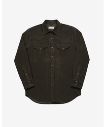 035 Corduroy Western Shirts (Khaki)