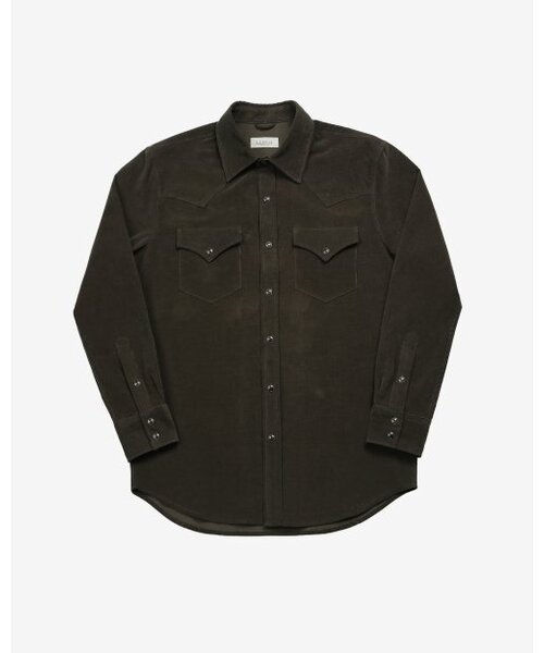 sortie(ソルティ)の「035 Corduroy Western Shirts (Khaki)(シャツ/ブラウス・メンズ・その他・LARGE/MEDIUM)」の1枚目の写真