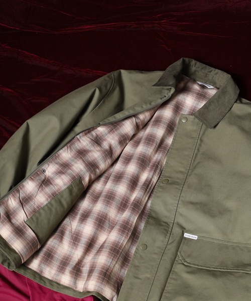 GUESS JEANS(ゲスジーンズ)の「GUESS JEANS 中綿 ハンティングジャケット(ブルゾン・メンズ・カーキ・S/M/L/XL)」の14枚目の写真
