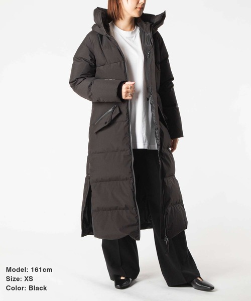 Woolrich フード付きロングダウンジャケット xs maido-selection_239-014
