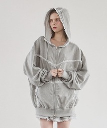 lilLilly | レースビッグフーディー(パーカー)