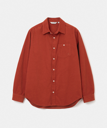 corduroy shirt orange