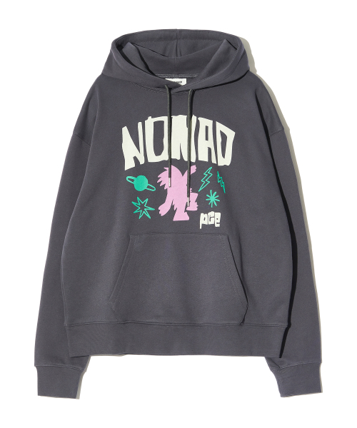 PIECEMAKER(ピースメーカー)の「NOMAD CAIN HOODIE (CHARCOAL)(パーカー・レディース・その他・MEDIUM/LARGE)」の4枚目の写真
