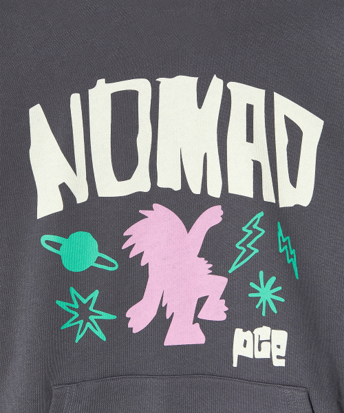 PIECEMAKER(ピースメーカー)の「NOMAD CAIN HOODIE (CHARCOAL)(パーカー・レディース・その他・MEDIUM/LARGE)」の7枚目の写真