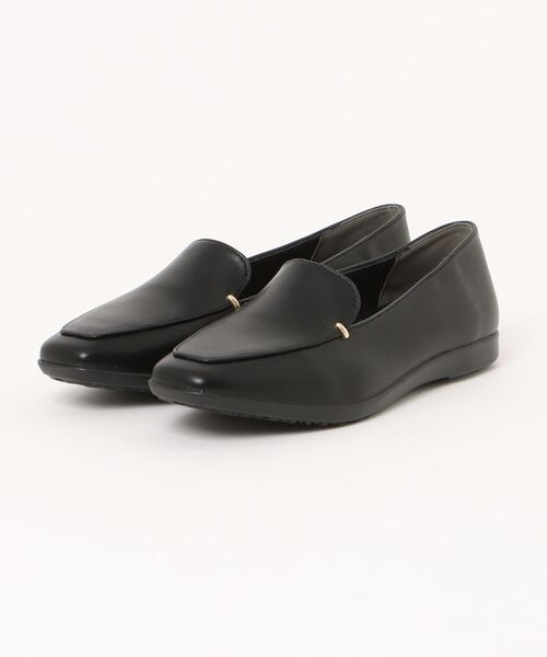 Shoes in Closet（シューズインクローゼット）の「【やわらか 軽い】スクエアトゥ シンプル フラット ローファー 3028（パンプス・レディース・ブラウン系9/ブラック・24.0cm/23.5cm/23.0cm/22.5cm/24.5cm/25.0cm/22.0cm）」の14枚目の写真